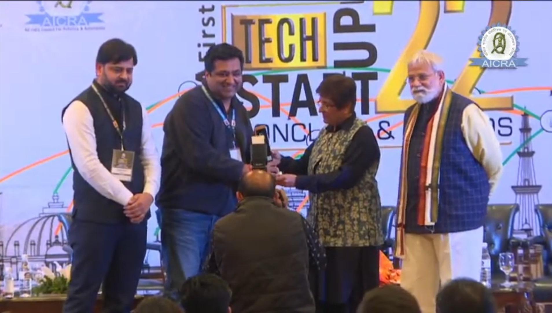 Kansaltancy Ventures Awarded AICRA Best Startup Supporter Award