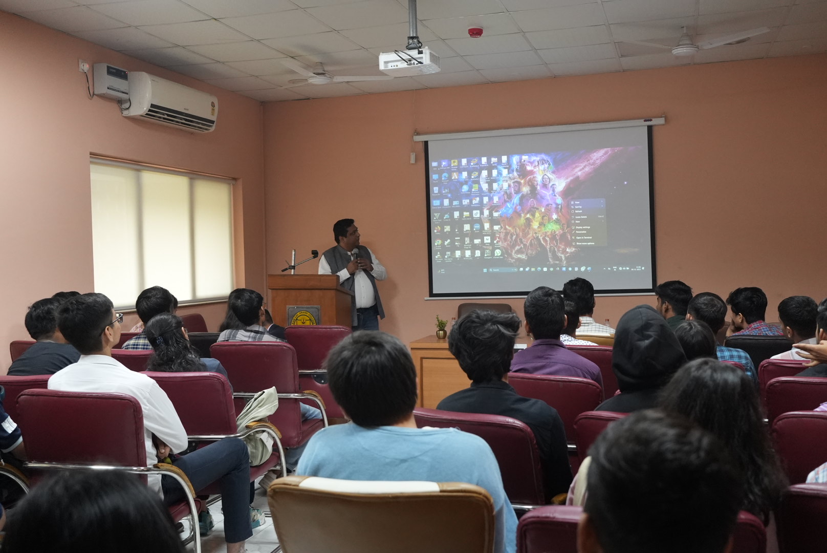 Tushar Kansal talk for Ram Lal Anand College, University of Delhi